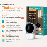 Beveiligingscamera - Voor binnen en buiten -1080p Full HD Beeldresolutie