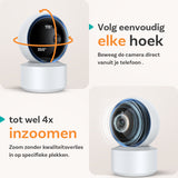 Beveiligingscamera - Voor binnen en buiten -1080p Full HD Beeldresolutie