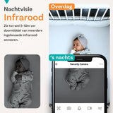 Beveiligingscamera - Voor binnen en buiten -1080p Full HD Beeldresolutie