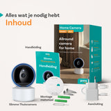 Beveiligingscamera - Voor binnen en buiten -1080p Full HD Beeldresolutie