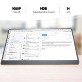 Portable monitor voor zakelijk gebruik 35.6cm