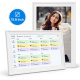 FotoCube Premium 15,6" – Slimme Digitale Gezinskalender & Fotolijst - Full HD Touchscreen - WiFi - 32GB