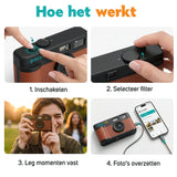 Digitale camera - Retro - Bruin