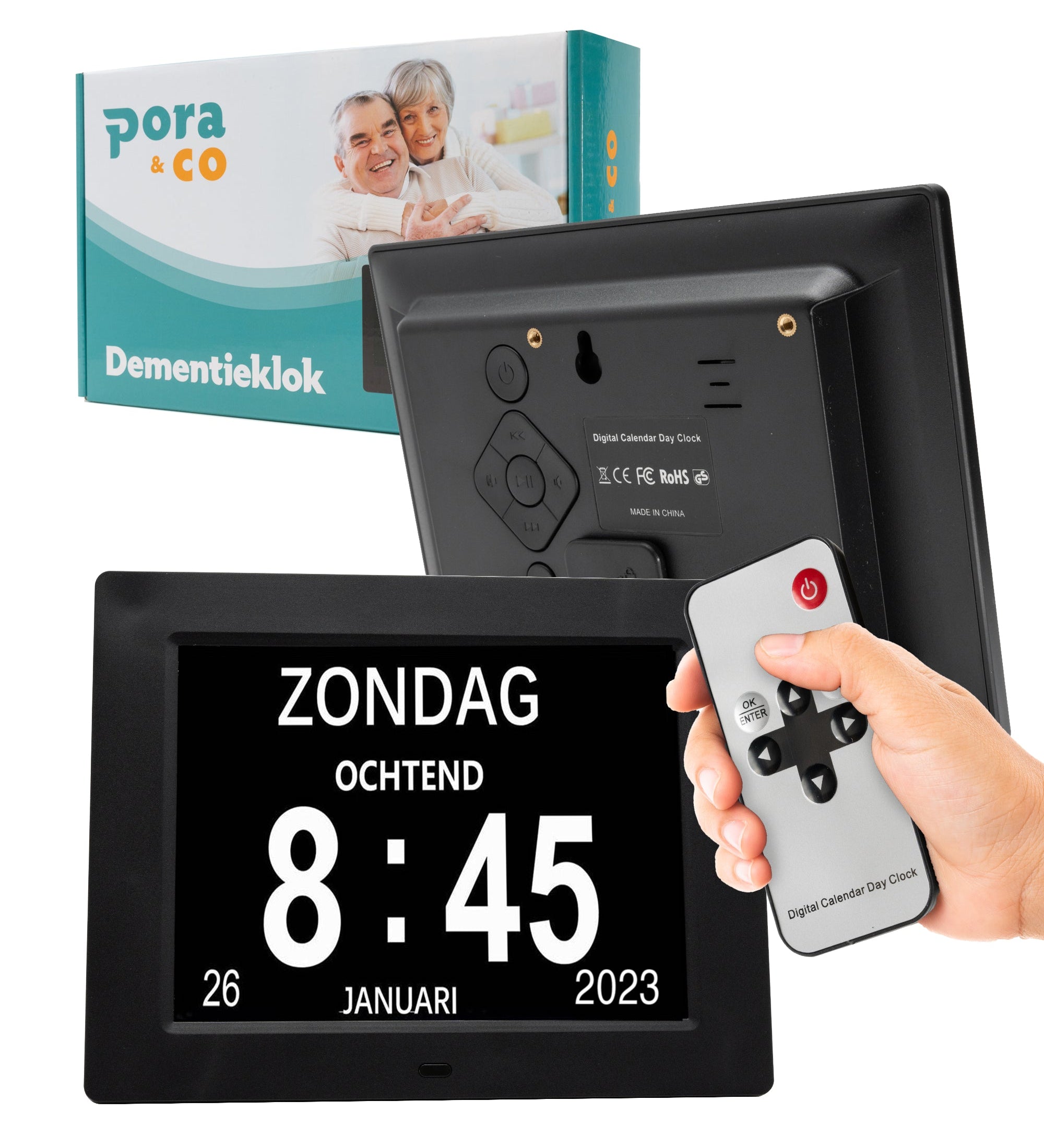 Dementieklok 18cm - Elektronica