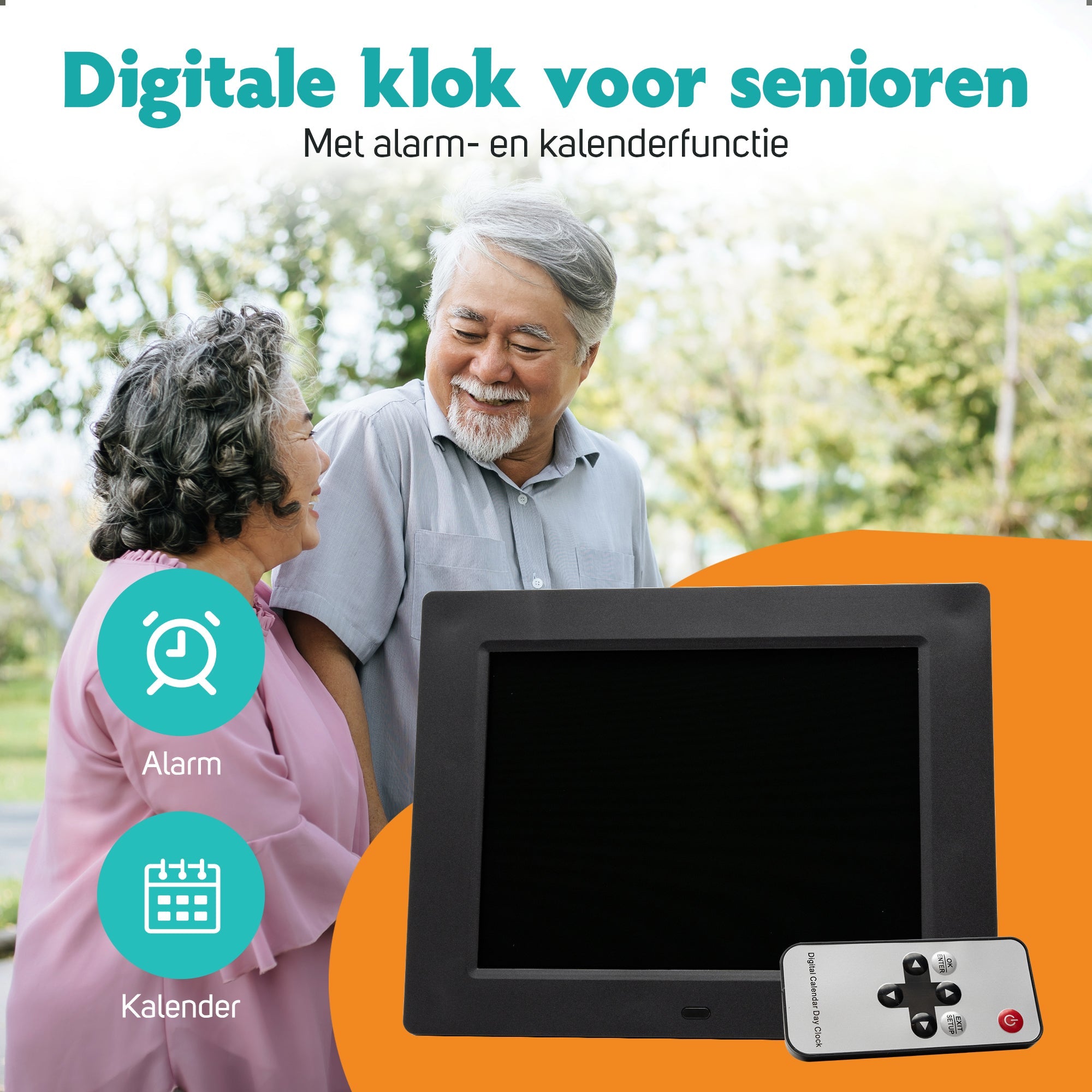 Dementieklok 18cm - Elektronica