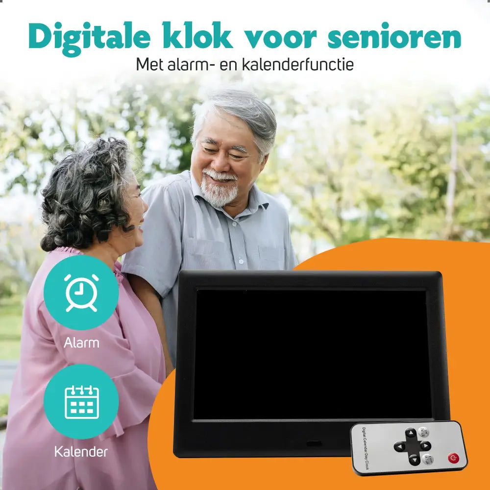 Dementieklok 20,3cm - Elektronica