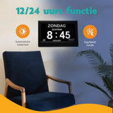 Dementieklok 20,3cm - Elektronica