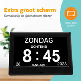 Dementieklok 20,3cm - Elektronica