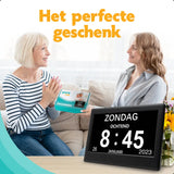 Dementieklok 20,3cm - Elektronica