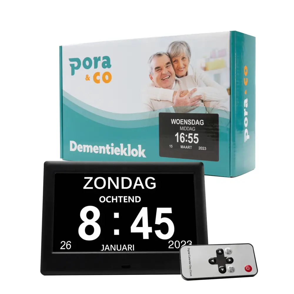 Dementieklok 20,3cm - Elektronica