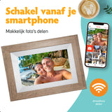 Vanaf je smartphone foto's delen op de digitale fotolijst van Pora & Co