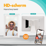 Digitale Fotolijst Wit Met Wifi & Frameo App - 25.4cm