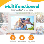 Digitale Fotolijst Wit Met Wifi & Frameo App - 25.4cm