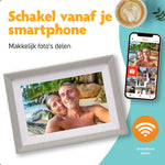 Vanaf je smartphone foto's delen op de digitale fotolijst van Pora & Co