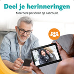 Digitale Fotolijst zwart 39.6cm - Elektronica