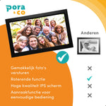 Digitale Fotolijst zwart 39.6cm - Elektronica