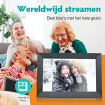 Foto's streamen naar digitale fotolijst