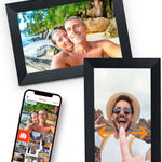 Digitale Fotolijst Zwart Met Wifi & Frameo App - 17.8cm