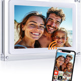 Pora&Co Digitale fotolijst 25.4cm - Acryl - HD + - IPS display - USB-C - Touchscreen - Elektronica