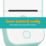 Pora&Co - Mini Fotoprinter Voor Smartphone - Licht groen