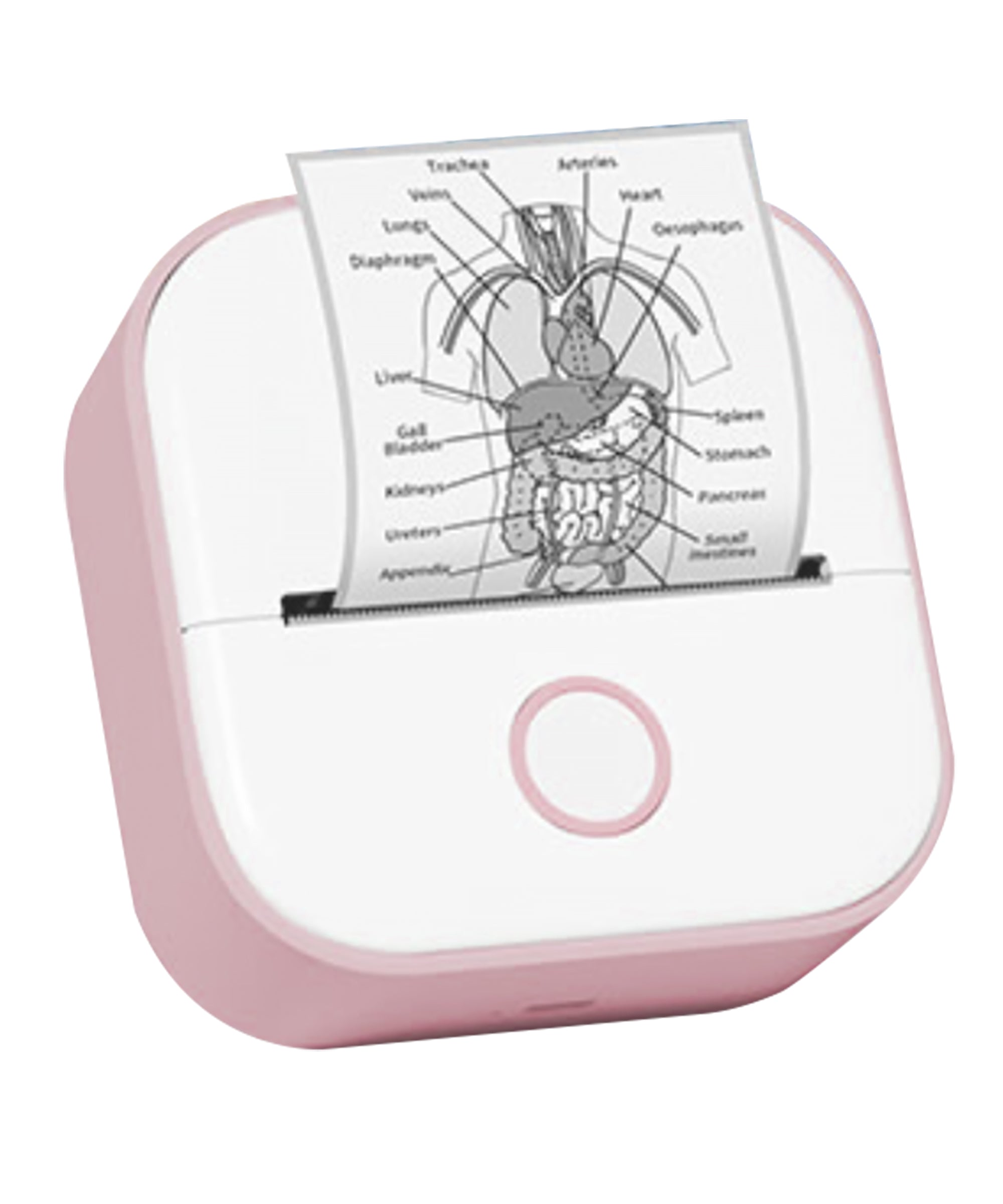 Pora&Co - Mini Fotoprinter Voor Smartphone - Roze