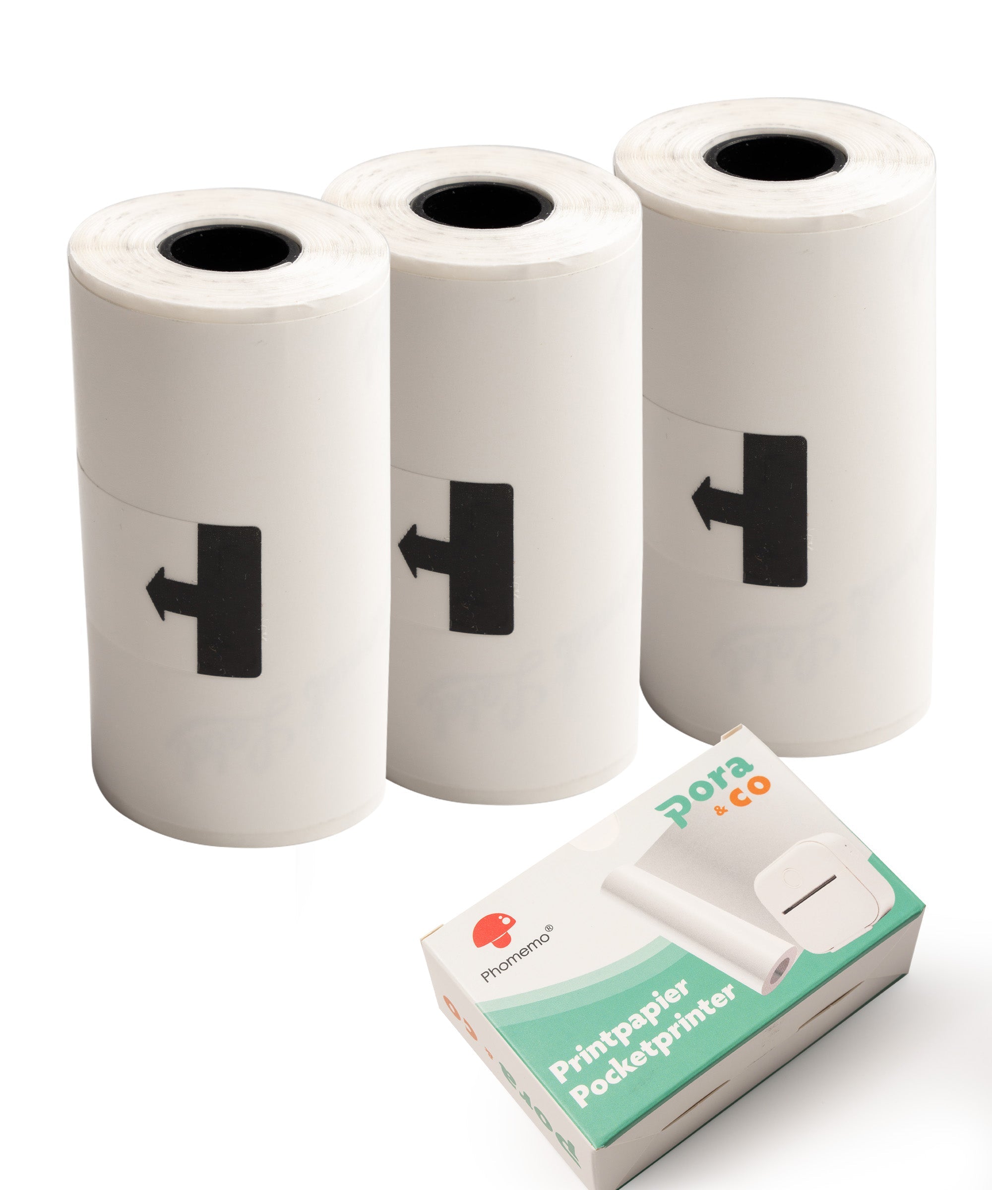 Stickerpapier - T02 model - Pora&Co - Pocket printer