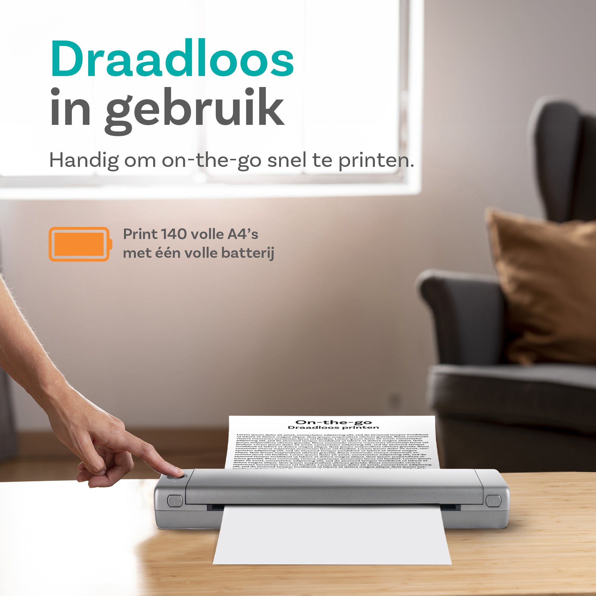 Thermische Printer A4 grijs - Elektronica