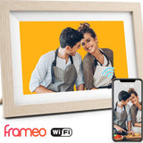 Digitale fotolijst Beige met Wifi en Frameo app - 25.4cm