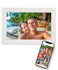 Digitale Fotolijst Wit Met Wifi & Frameo App - 10 Inch