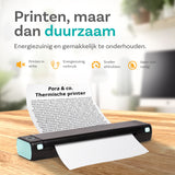 Thermische printer A4 Zwart/Groen