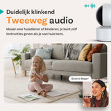 Beveiligingscamera - Voor binnen en buiten -1080p Full HD Beeldresolutie