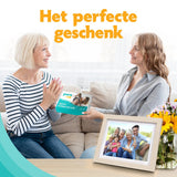 Digitale fotolijst Beige met Wifi en Frameo app - 25.4cm