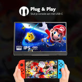Portable Game monitor met Touchscreen 39.6cm