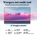 Portable monitor voor zakelijk gebruik met touchscreen 35.6cm