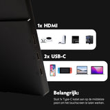 Portable Game monitor met Touchscreen 39.6cm