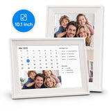 FotoCube Premium Digitale Gezinskalender met Touchscreen -Slimme Familieplanner & Digitale Fotolijst 32GB - WiFi - Google & iCloud Sync