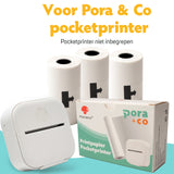 Stickerpapier - T02 model - Pora&Co - Pocket printer