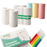 Fotopapier en stickerpapier navulling pocket printer - C15