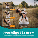 Digitale Camera 4K - Inclusief Geheugenkaart - Zwart