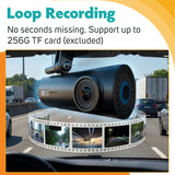 Dashcam Dual Lens 4K – Voor & Achter Camera