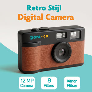 Digitale camera - Retro - Bruin