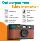 Digitale camera - Retro - Bruin