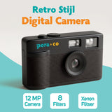 Digitale camera - Retro - Zwart