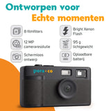 Digitale camera - Retro - Zwart