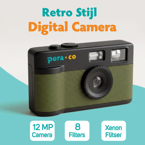 Digitale camera - Retro - Groen