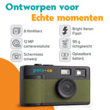 Digitale camera - Retro - Groen