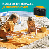 Digitale camera - Retro - Zwart