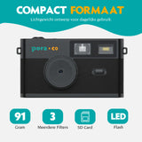 Digitale camera - Retro - Zwart