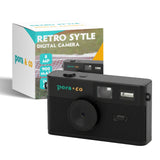 Digitale camera - Retro - Zwart