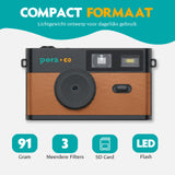 Digitale camera - Retro - Bruin